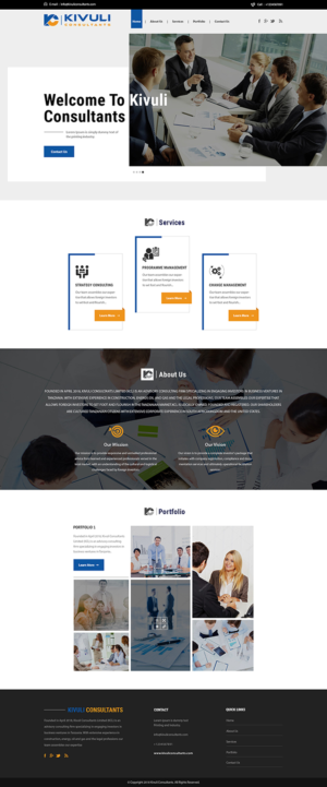 Web Design by PiXthemes for this project | Design #18711674