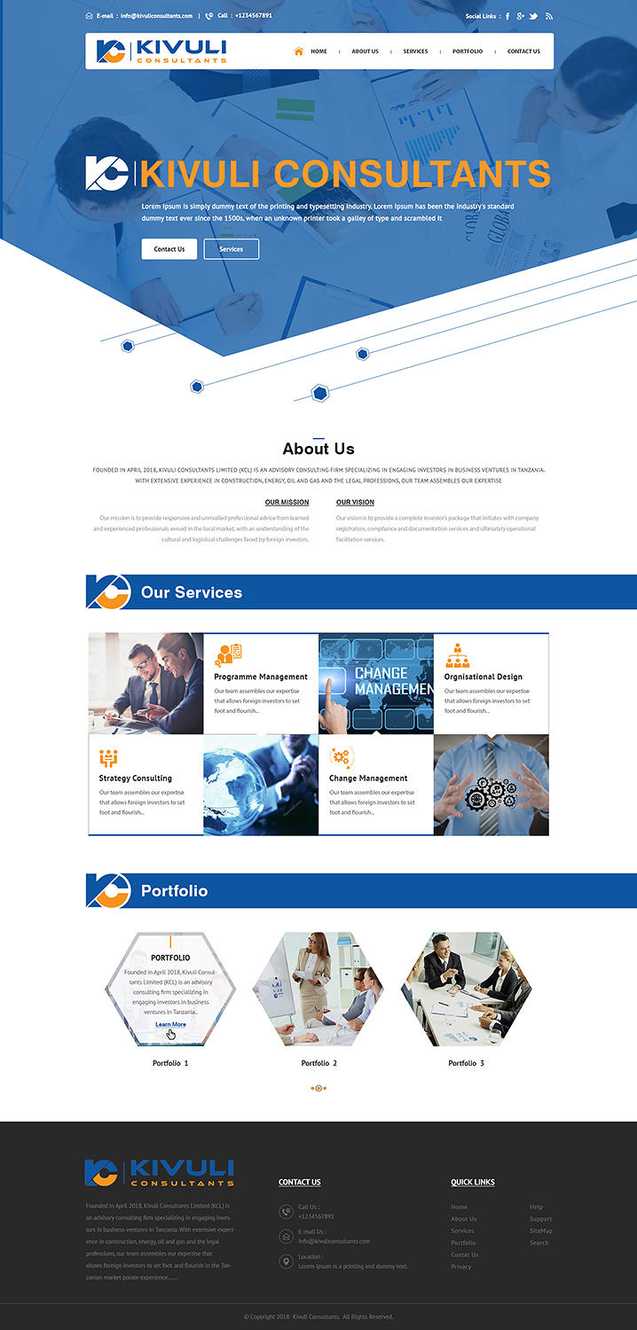 Diseño Web por PiXthemes para este proyecto | Diseño #18726099