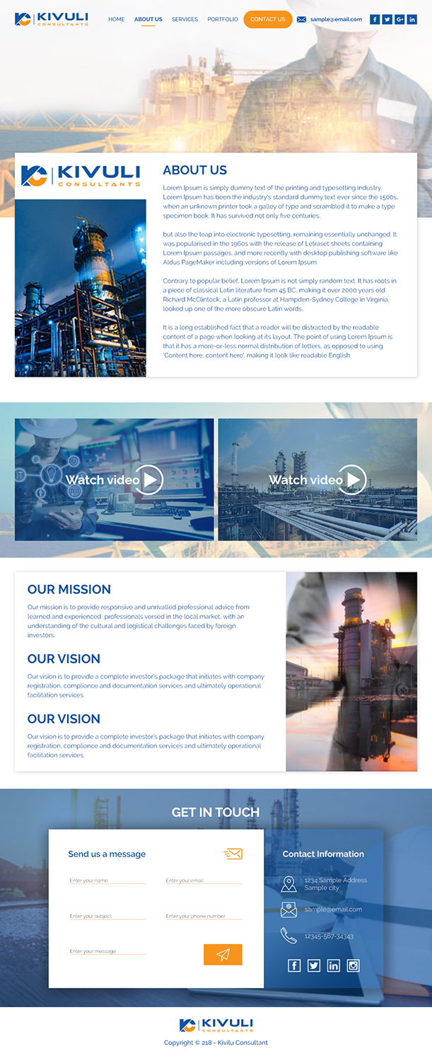 Diseño Web por RichardReyes para este proyecto | Diseño #18706204