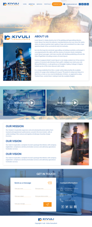 Diseño Web por RichardReyes para este proyecto | Diseño: #18706204