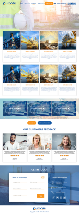 Diseño Web por RichardReyes para este proyecto | Diseño: #18706207