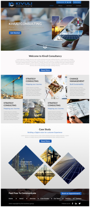 Web Design par Techeniac Services pour ce projet | Design : #18798330