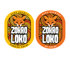 Label Design by Sergio Coelho for ZorroLoKo | Design: #18462854