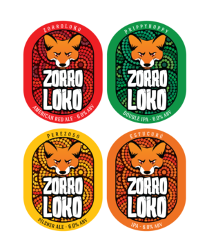 Label Design by Sergio Coelho for ZorroLoKo | Design: #18504507