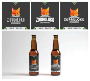 Beer label ZorroLoKo | Design Étiquette par TylerMcGrath