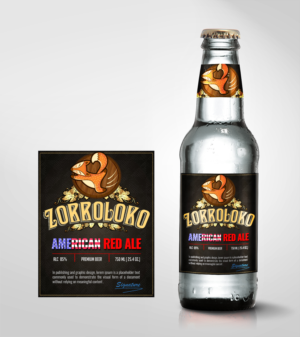 Diseño de Etiqueta por SD WEBCREATION para ZorroLoKo | Diseño #18458925