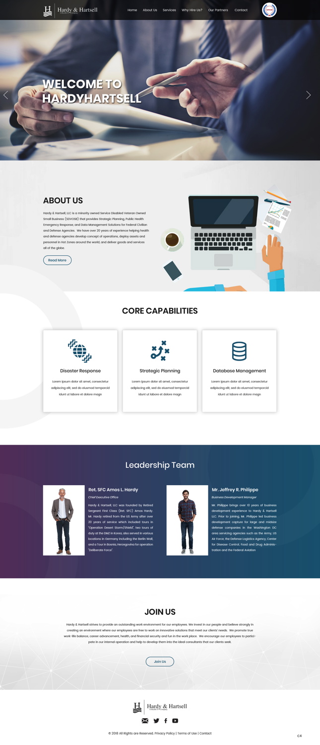 Web Design by pb for this project | Design #18439335