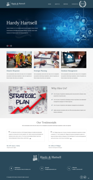 Web Design by pb for this project | Design: #18439336