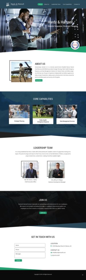 Web Design by pb for this project | Design: #18439337