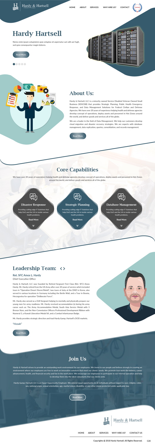 Web Design by pb for this project | Design #18439342