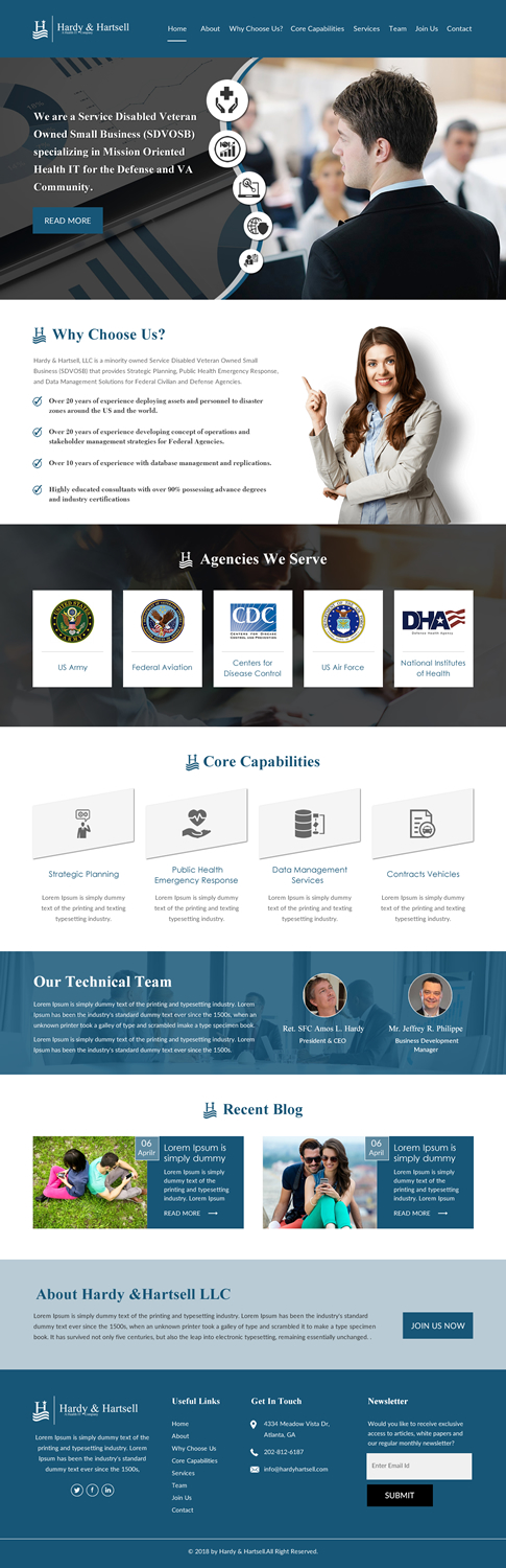 Web Design by rightway for this project | Design #18438681