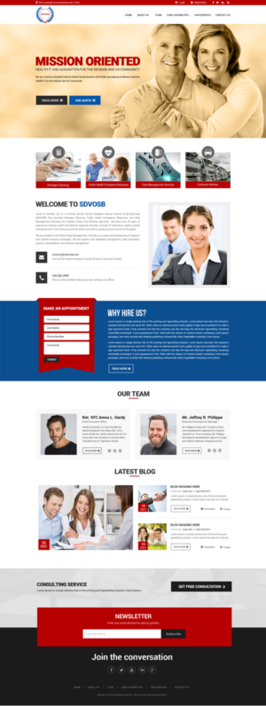 Web Design by Dream Logo Design for this project | Design: #18441982