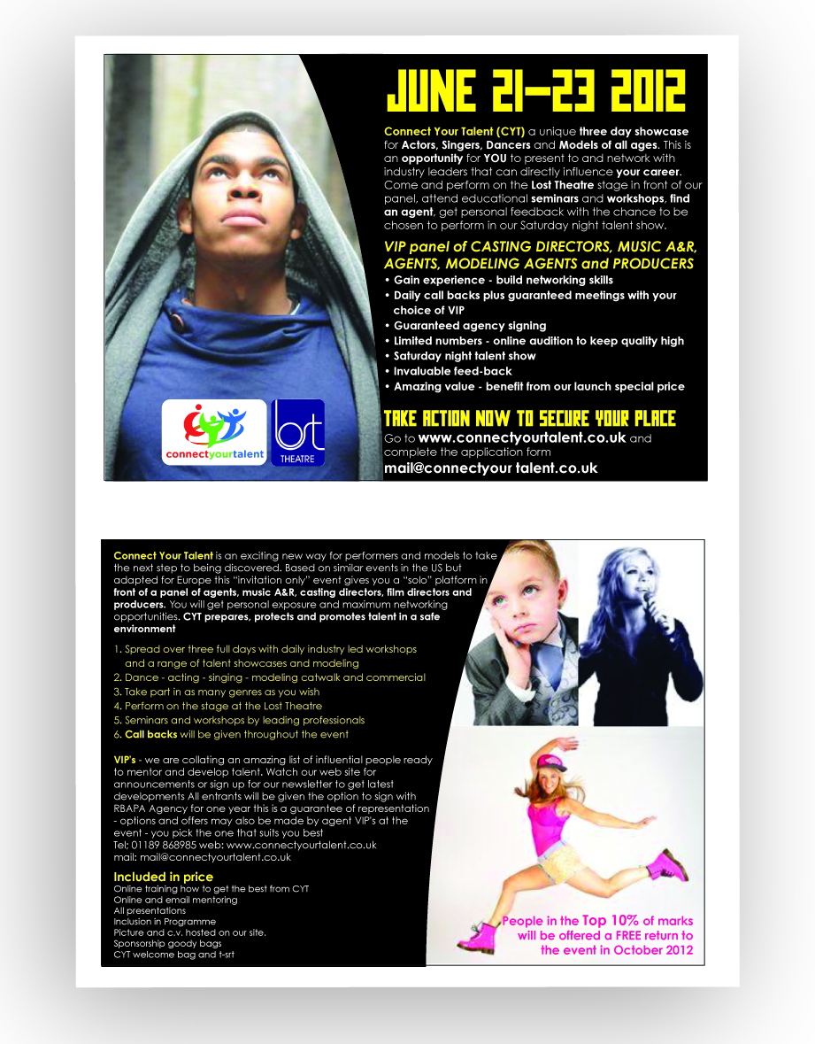 Flyer-Design von DAStudioDesigns für dieses Projekt | Design #655737