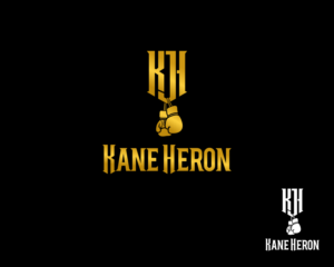 Kane Heron and/or KJH (boxer's initials)  | Diseño de Logo por alpino