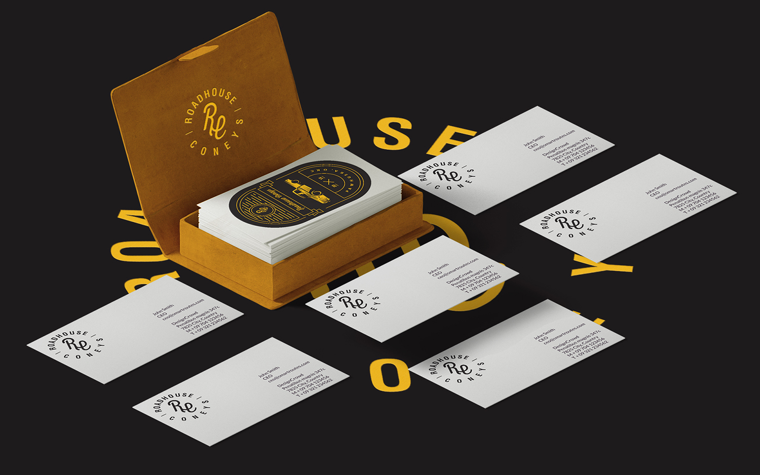 Logo Design by Marc Ray for Roadhouse Coneys, LLC | Design #18454088