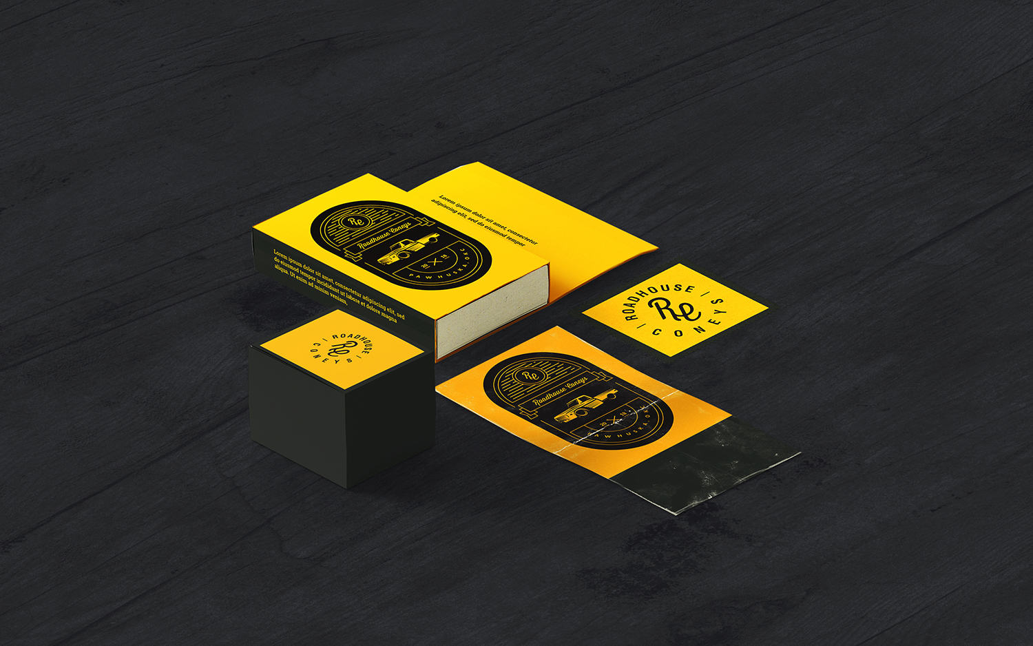 Logo Design by Marc Ray for Roadhouse Coneys, LLC | Design #18454089