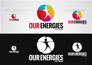 Logo Design by CENTERSPREAD for Our energies  | Design #2837044