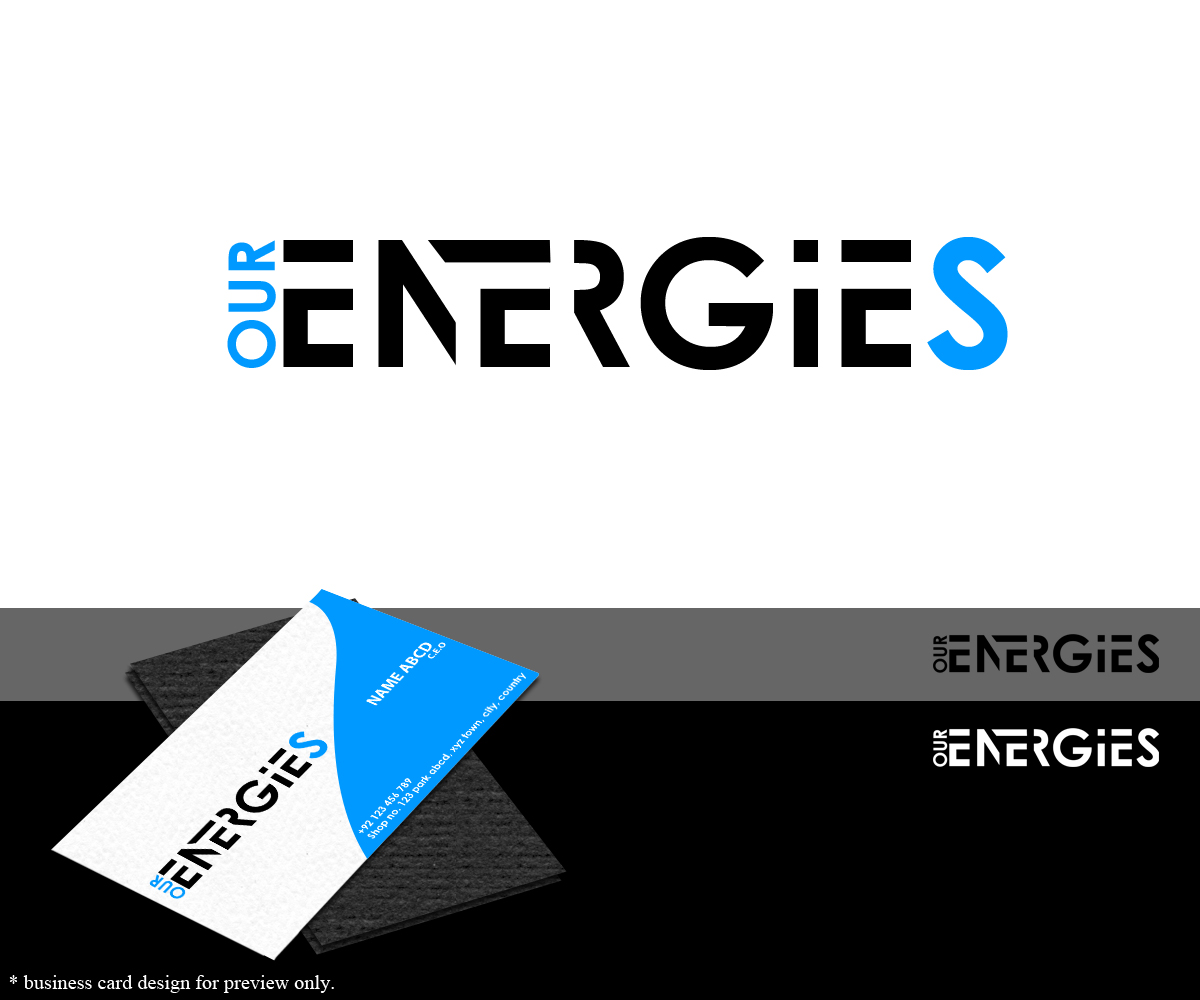Diseño de Logo por Moustache-Graphics para Our energies  | Diseño #2821832