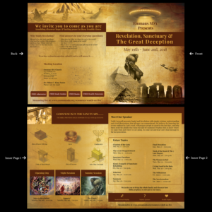 Revelation Sanctuary Flyer | Flyer Design by Desire Design Solutions