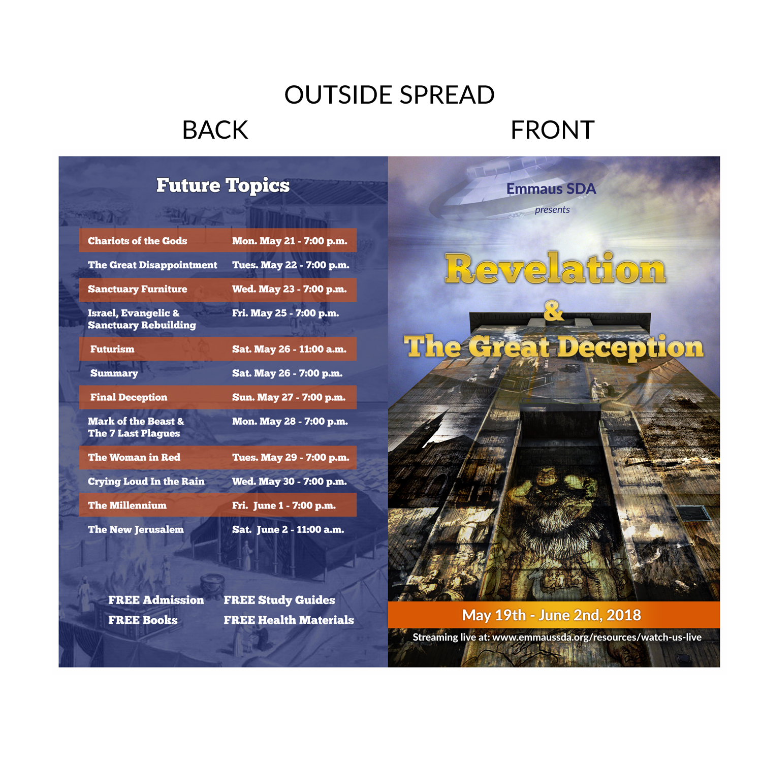 Flyer Design by Javelin Studio for Visions of Health | Design #18457723