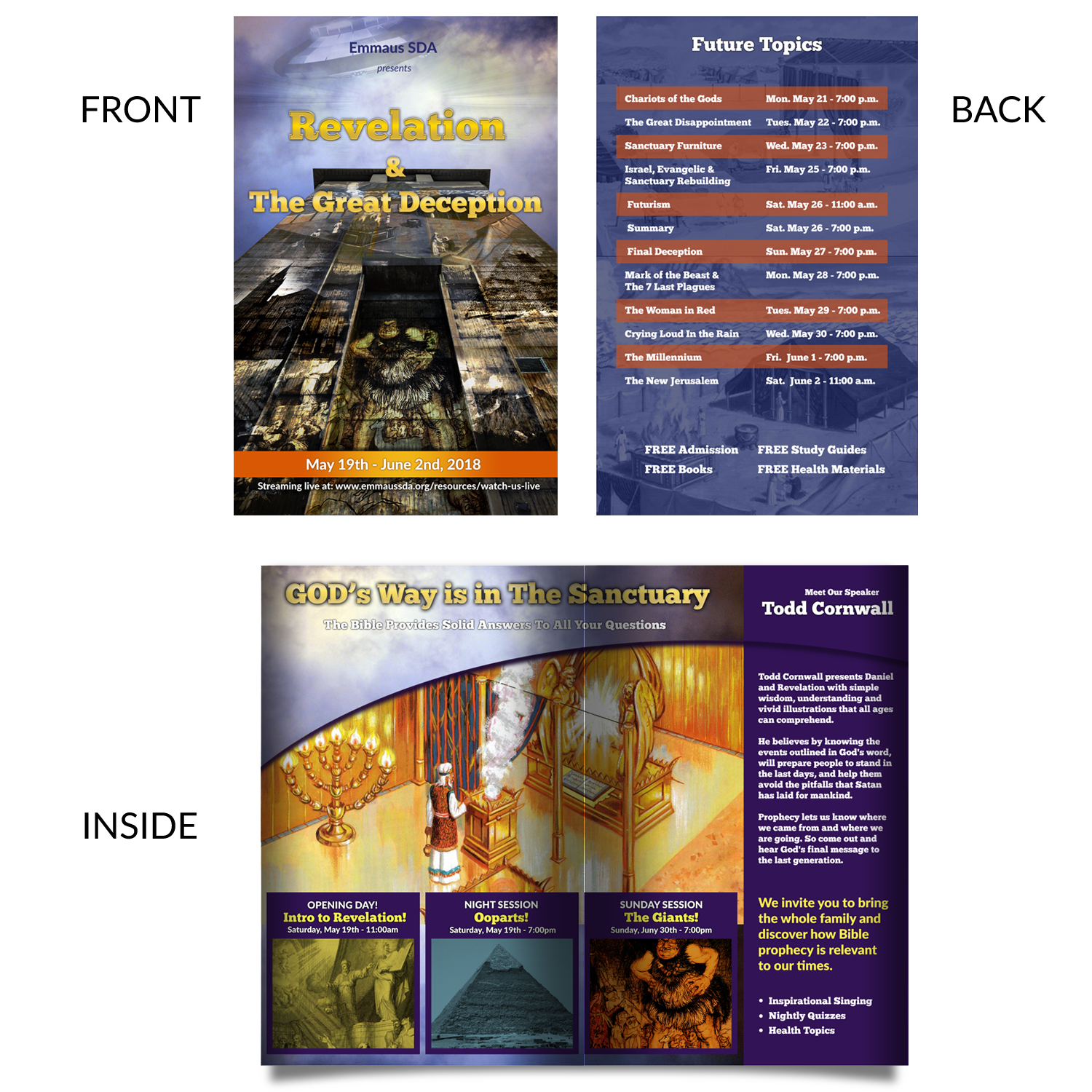 Flyer Design by Javelin Studio for Visions of Health | Design #18457724