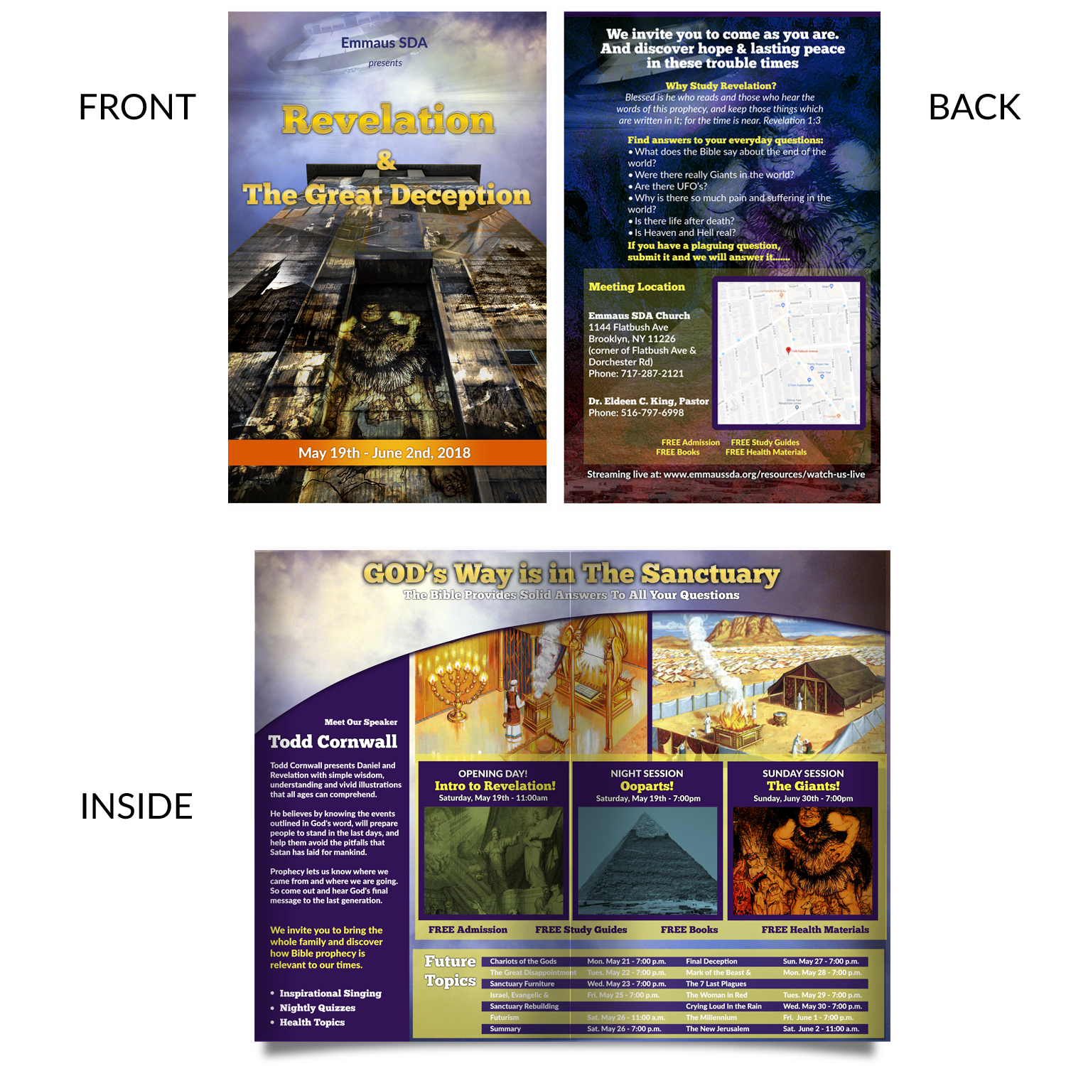 Flyer Design by Javelin Studio for Visions of Health | Design #18477360