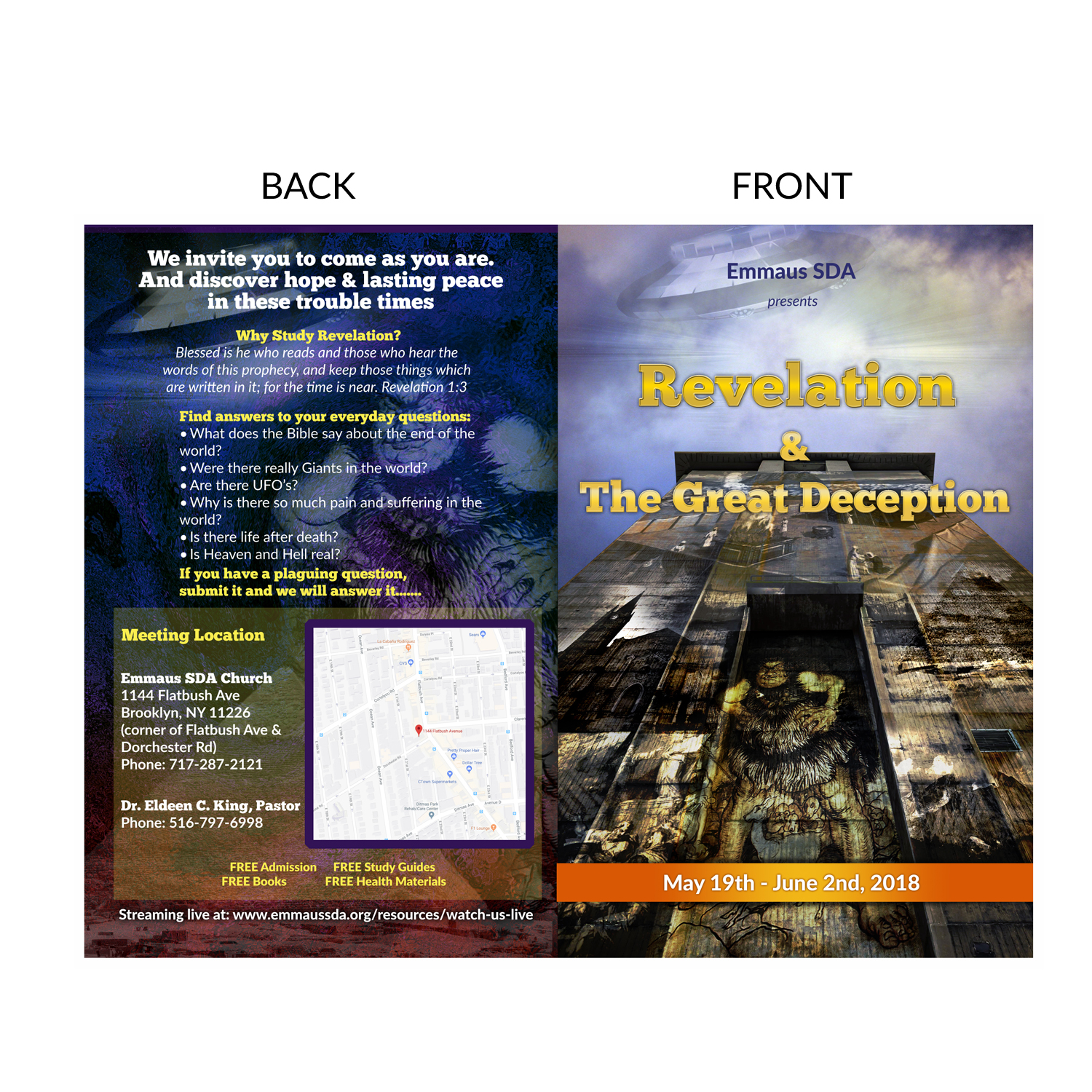 Flyer Design by Javelin Studio for Visions of Health | Design #18477361