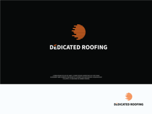 Logo-Design von Shigh5 für Dedicated Roofing | Design: #18437333
