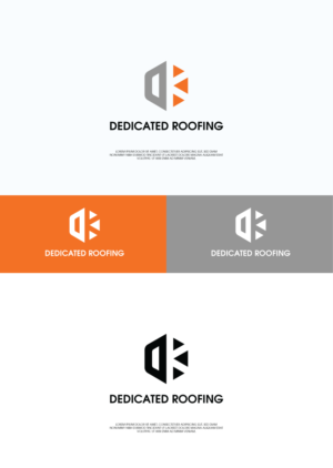 Logo-Design von Shigh5 für Dedicated Roofing | Design: #18437334