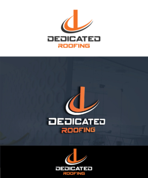 Logo Design by Isnah Logo for Dedicated Roofing | Design: #18436269