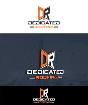 Logo Design by Isnah Logo for Dedicated Roofing | Design: #18436271