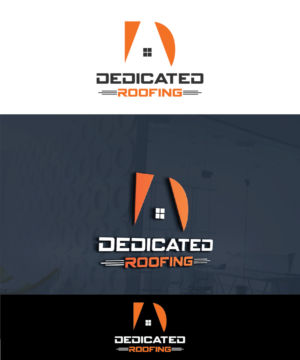 Logo Design by Isnah Logo for Dedicated Roofing | Design: #18436272