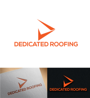 Logo-Design von imyounuspathan 2 für Dedicated Roofing | Design: #18435635