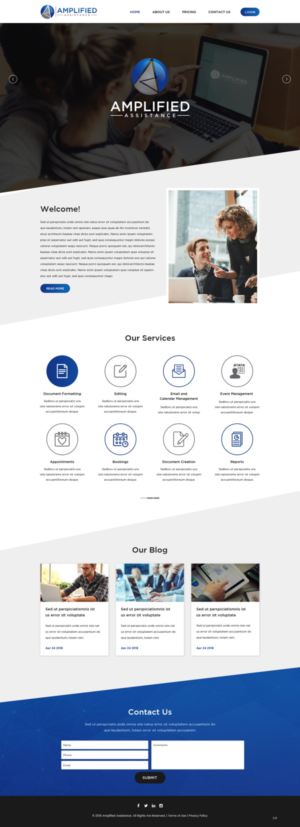 Web Design by pb for this project | Design: #18450792
