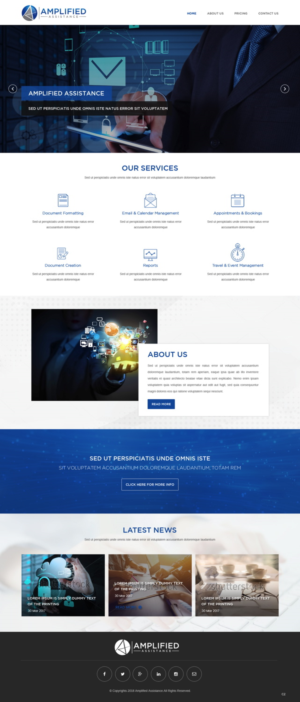 Web Design by pb for this project | Design: #18450793