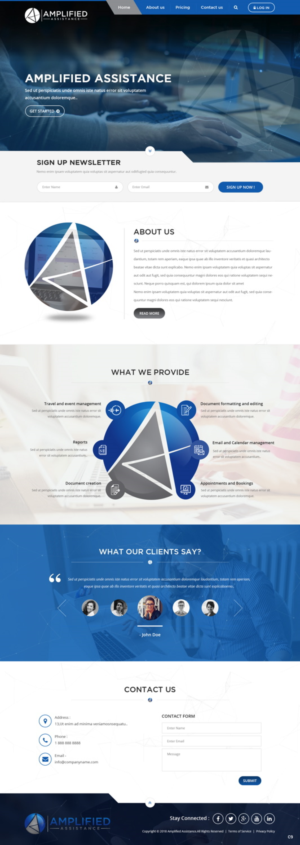 Web Design by pb for this project | Design: #18450796