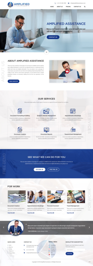 Web Design by pb for this project | Design: #18450797