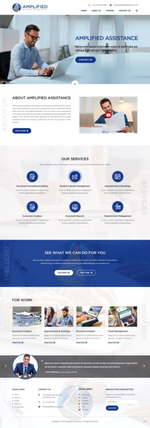 Web Design by pb for this project | Design: #18450799