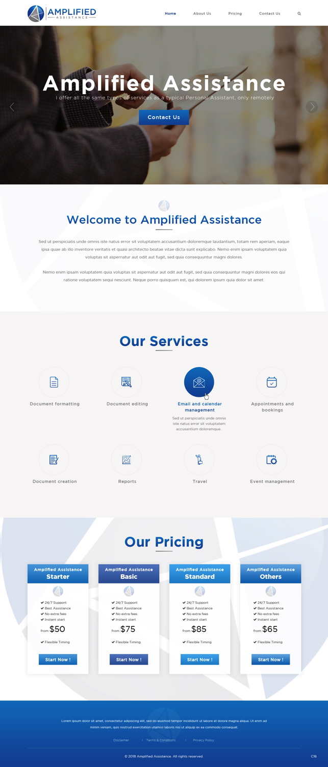 Web Design by pb for this project | Design #18450800