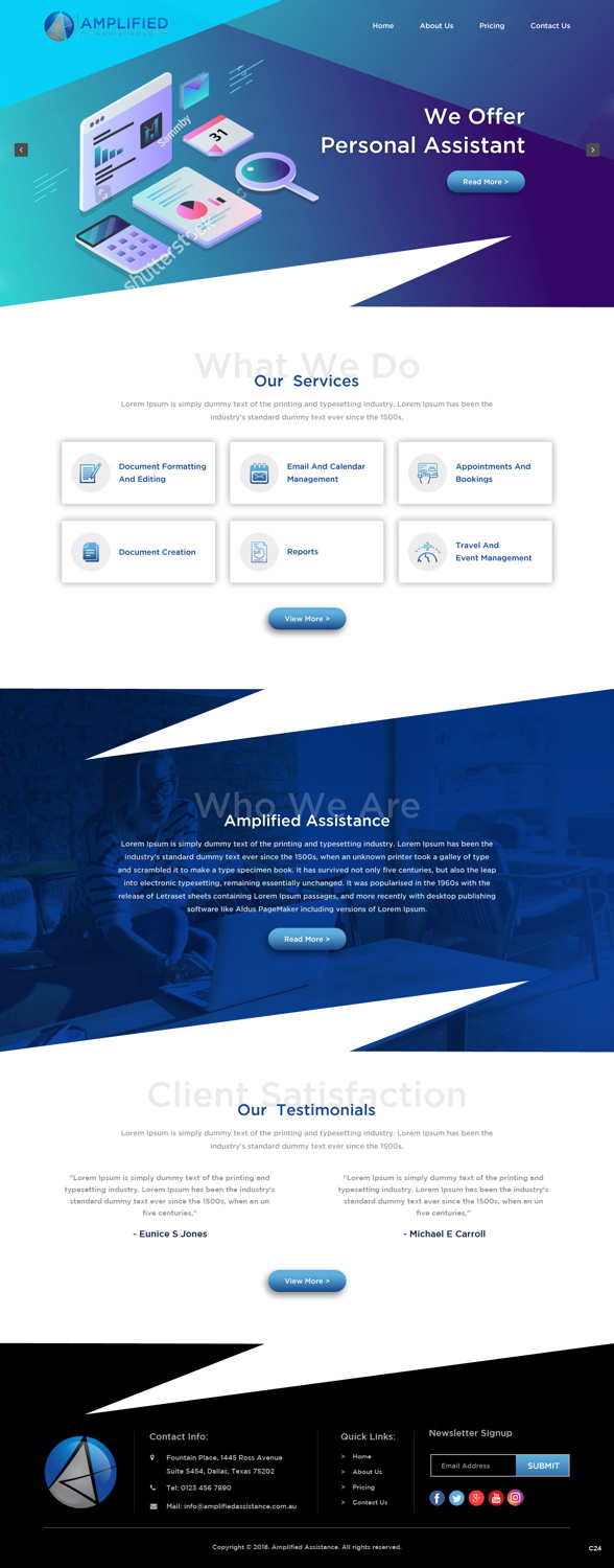 Web Design by pb for this project | Design #18450811