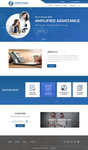 Web Design by pb for this project | Design: #18450812