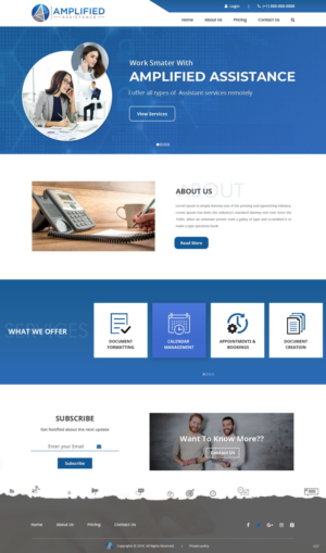 Web Design by pb for this project | Design: #18450813