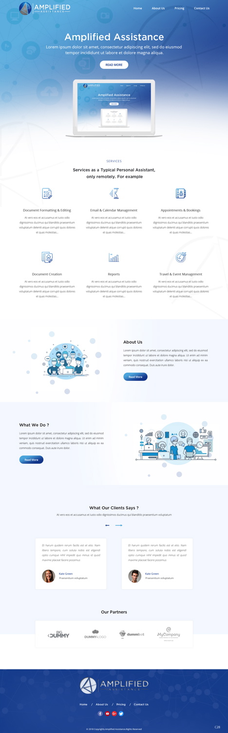 Web Design by pb for this project | Design #18450814