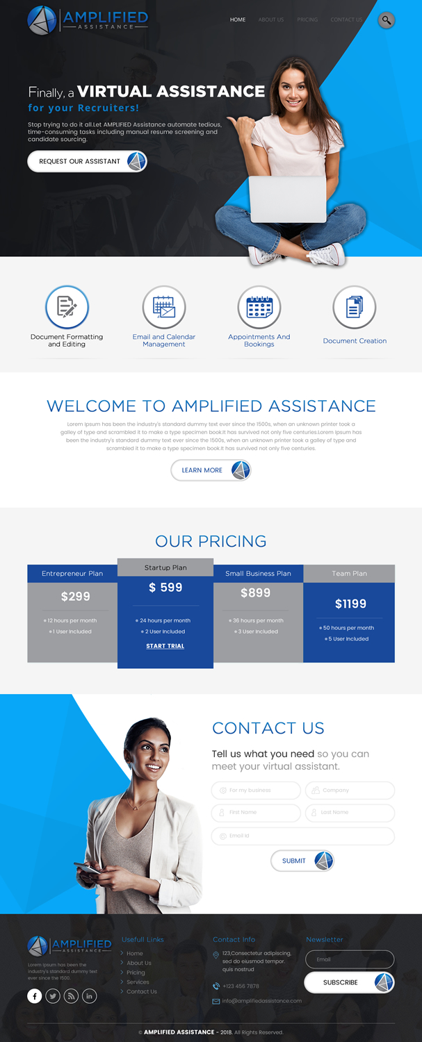 Web Design by rightway for this project | Design #18451061