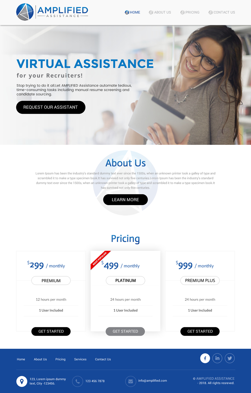 Web Design by rightway for this project | Design #18451063