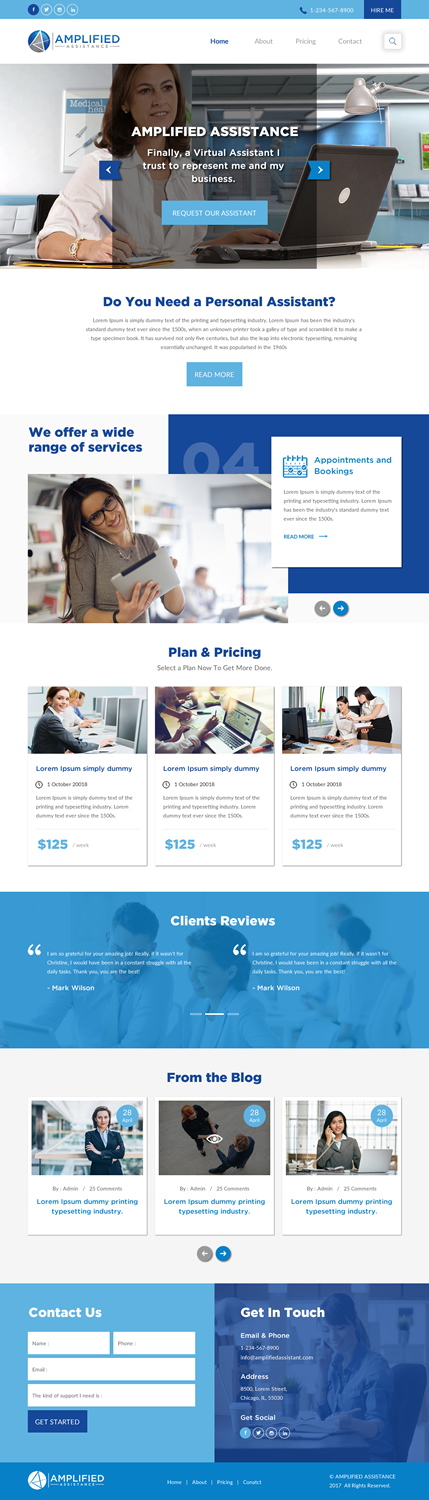 Web Design by rightway for this project | Design #18451065