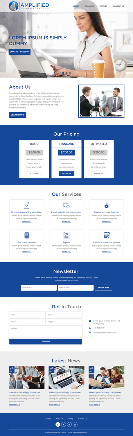 Web Design by rightway for this project | Design #18451068