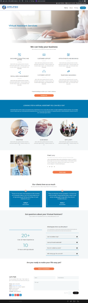 Web Design by lethu7162 for this project | Design #18465825