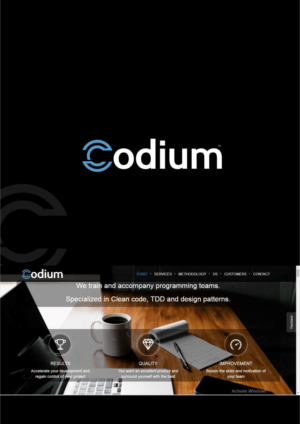 Logo Design by alok bhopatkar for Codium Team S.L. | Design: #18570989