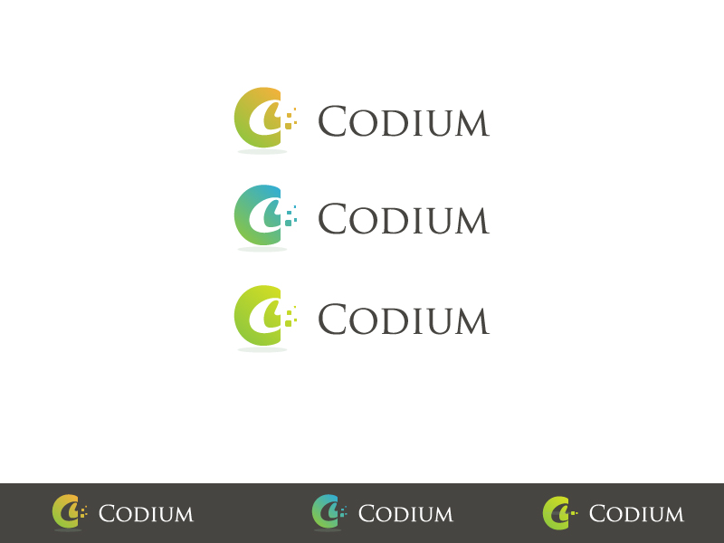 Diseño de Logo por Zeeshan Ali para Codium Team S.L. | Diseño #18448689
